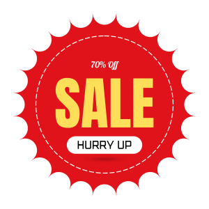 70% Off Sale PNG