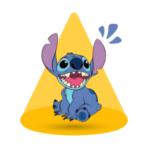 A Stitch Vector PNG featuring Stitch in a high-quality transparent design, perfect for creative projects and digital art.