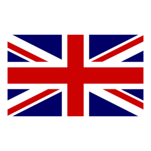 A rectangular UK flag PNG with a transparent background, featuring the iconic Union Jack in red, white, and blue.