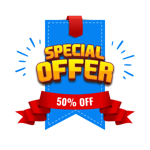 Special Offer & 50% Off PNG