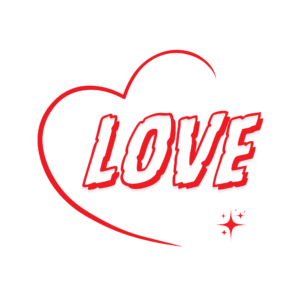 Love Text Vector PNG