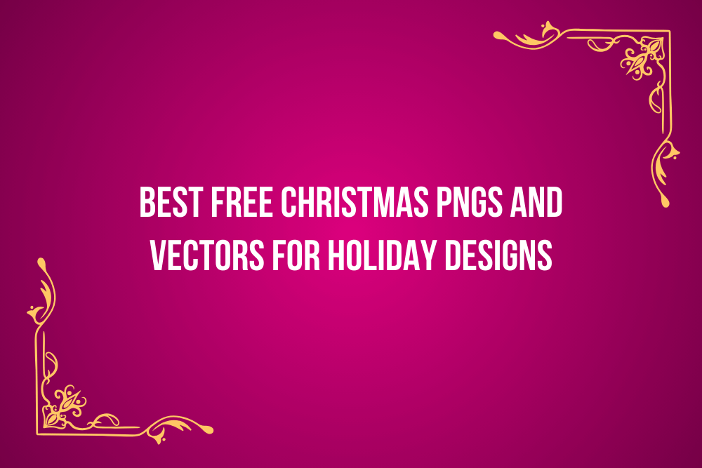 Best Free Christmas PNGs and Vectors for Holiday Designs