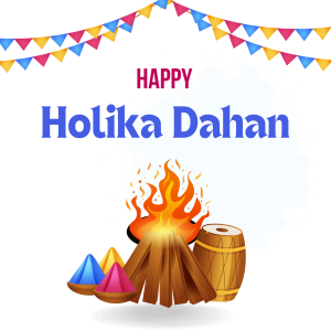 Happy Holika Dahan PNG