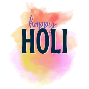 Happy Holi PNG