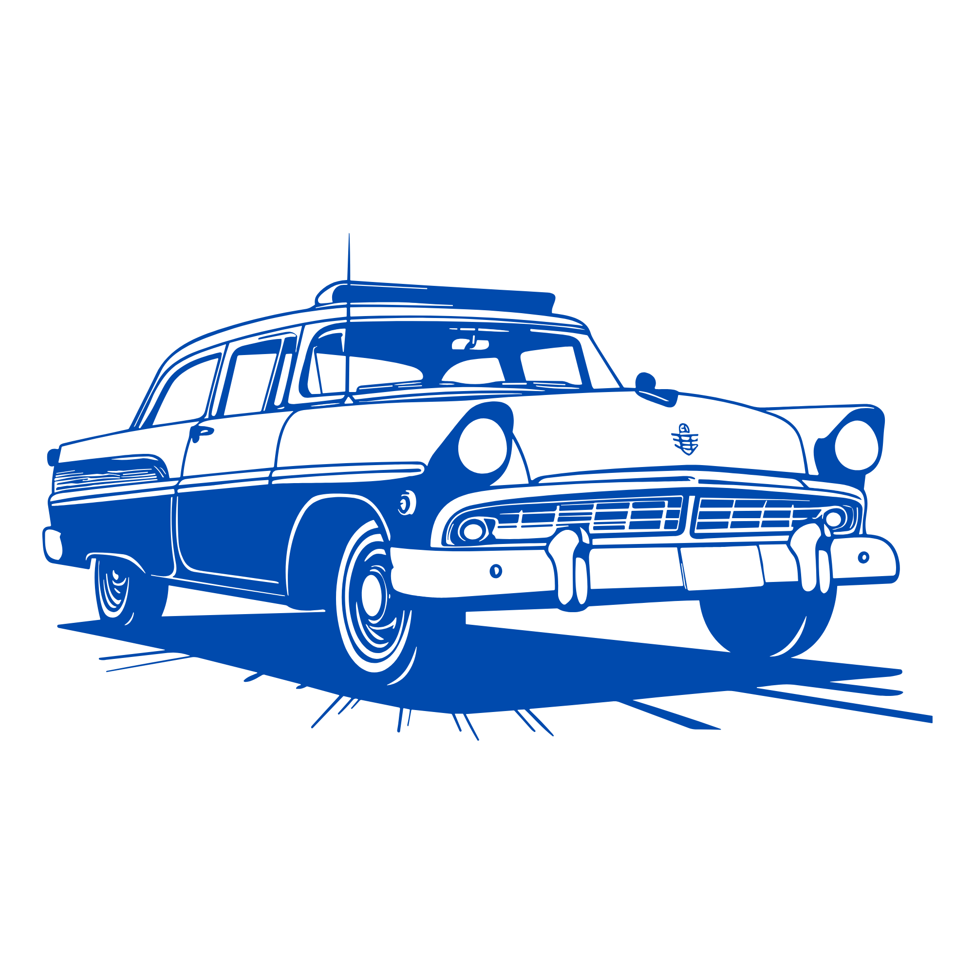 A yellow taxi illustrated in flat vector style with clean lines on a transparent background, ideal for travel and city transport visuals.