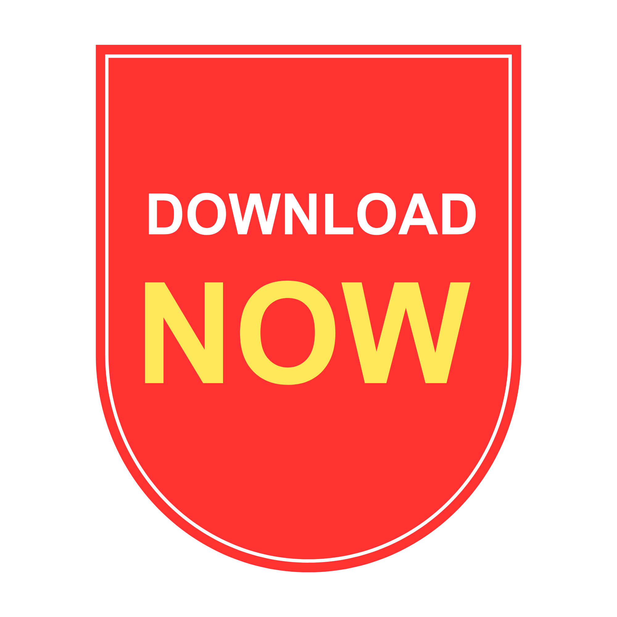 A clear “Download Now” button PNG with modern typography on a transparent background.