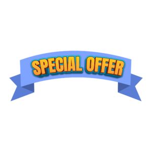 Transparent PNG of a “Special Offer” banner for sales and promotions.