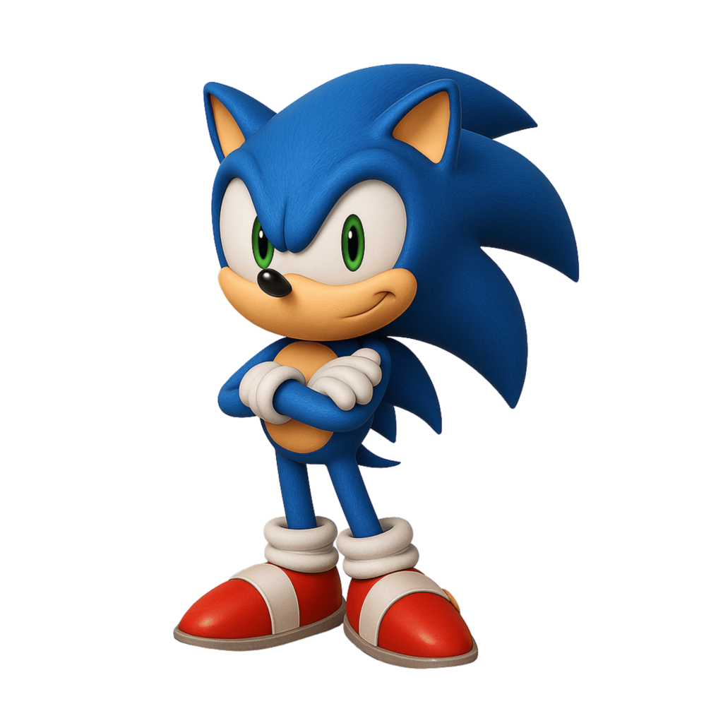 Sonic the Hedgehog Printed T-Shirt
