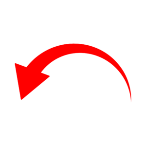 Red Arrow PNG transparent image for presentations, infographics, web, and marketing design projects