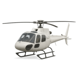 Helicopter PNG transparent image of aircraft for transport, aviation, and creative design projects