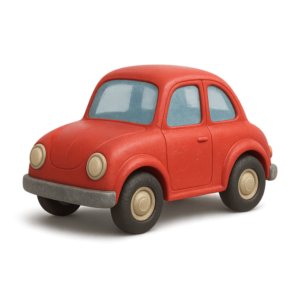 Toy Car PNG transparent colorful vehicle image for kids’ design and creative projects