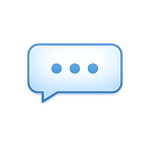 Comment icon PNG transparent chat bubble