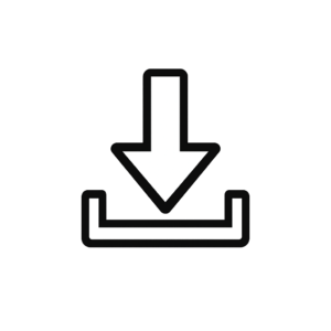 Download arrow PNG transparent download icon