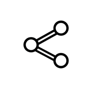 Share button PNG transparent share icon