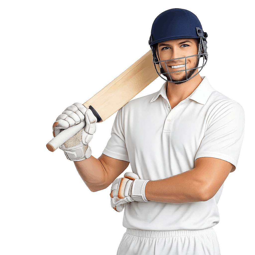 Cricket Player PNG