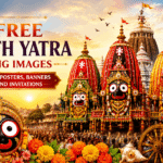 Free Rath Yatra PNG Images for Posters, Banners and Invitations
