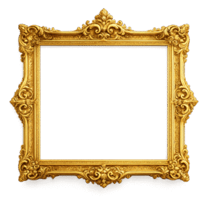 Gold Frame PNG
