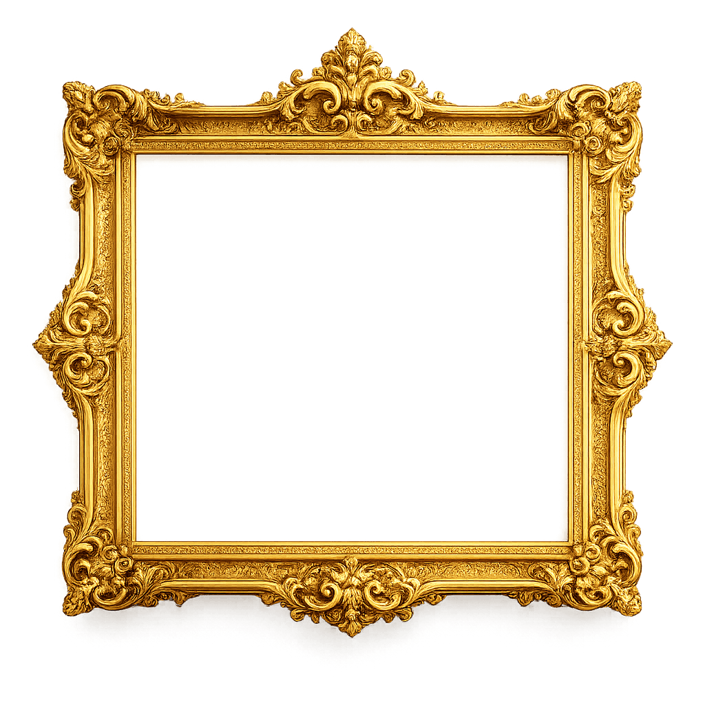 Gold Frame PNG