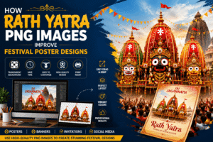 How Rath Yatra PNG Images Improve Festival Poster Designs