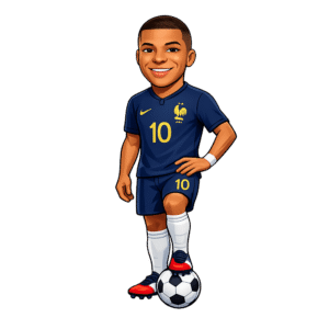Kylian Mbappé PNG