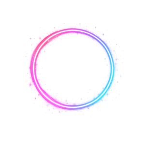 Neon Glow Circle PNG