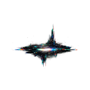 RGB Glitch PNG