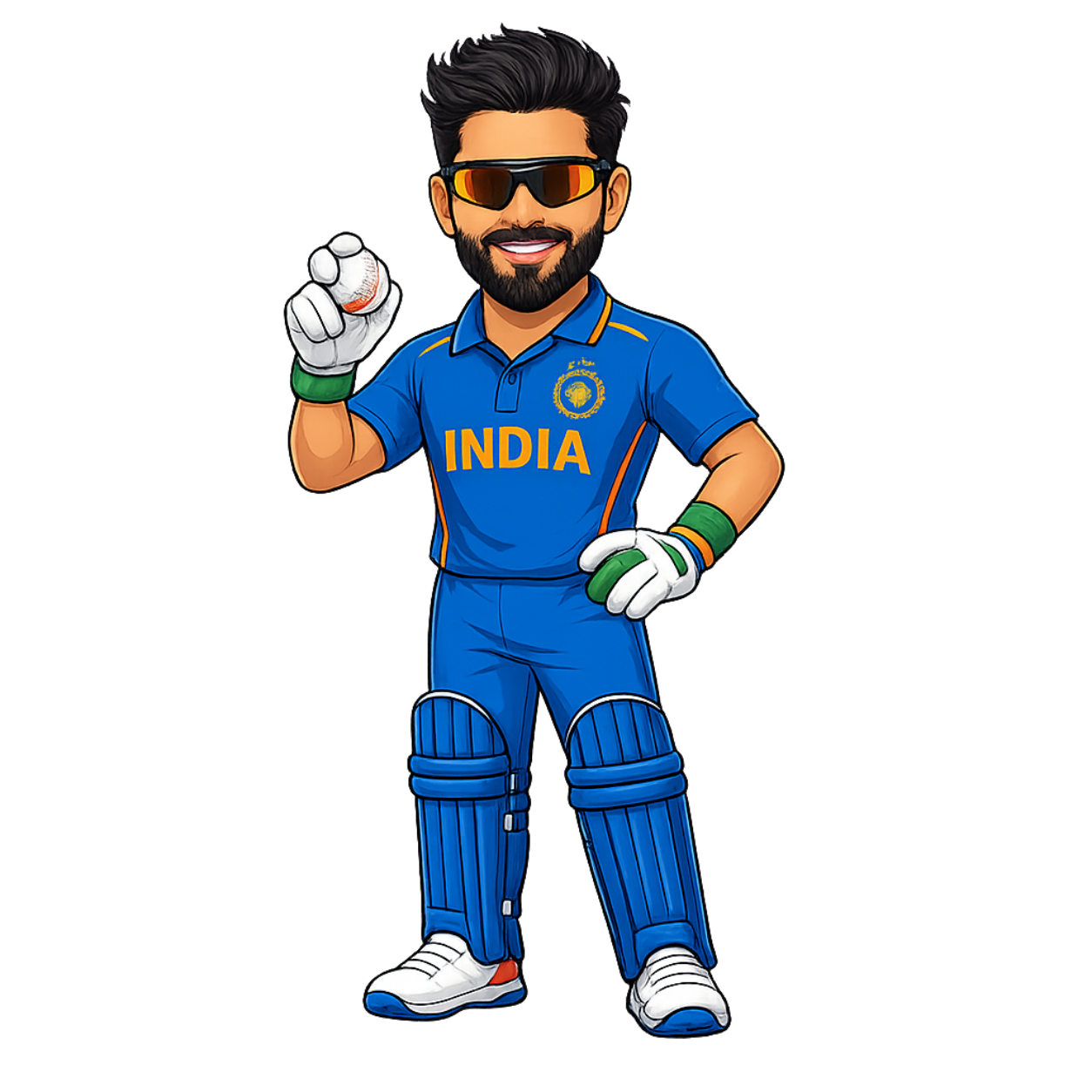 Ravindra Jadeja PNG