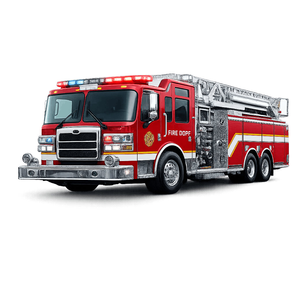 Fire Truck PNG
