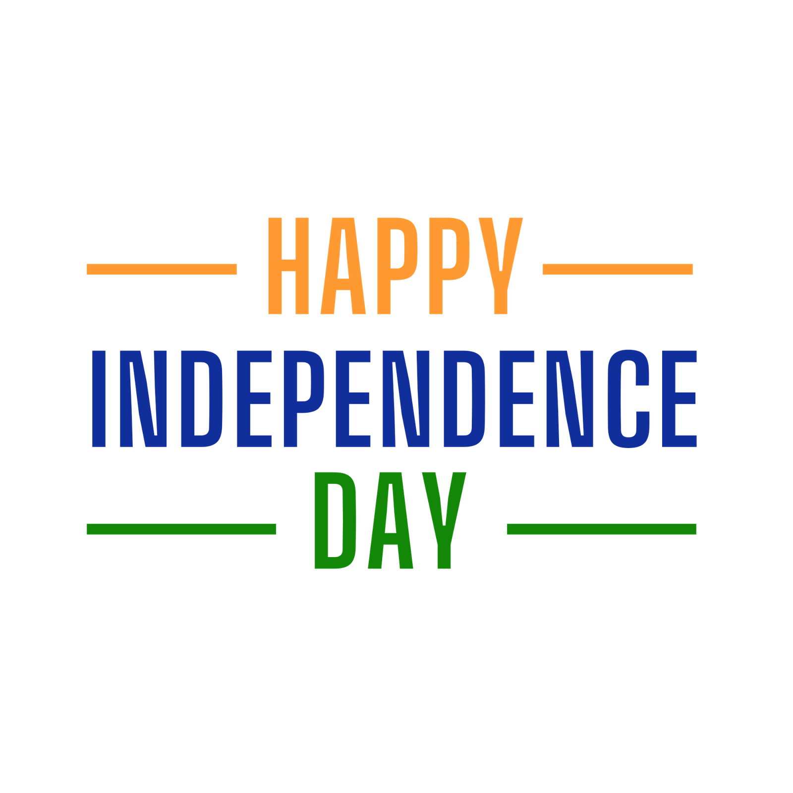 Happy Independence Day Clipart PNG