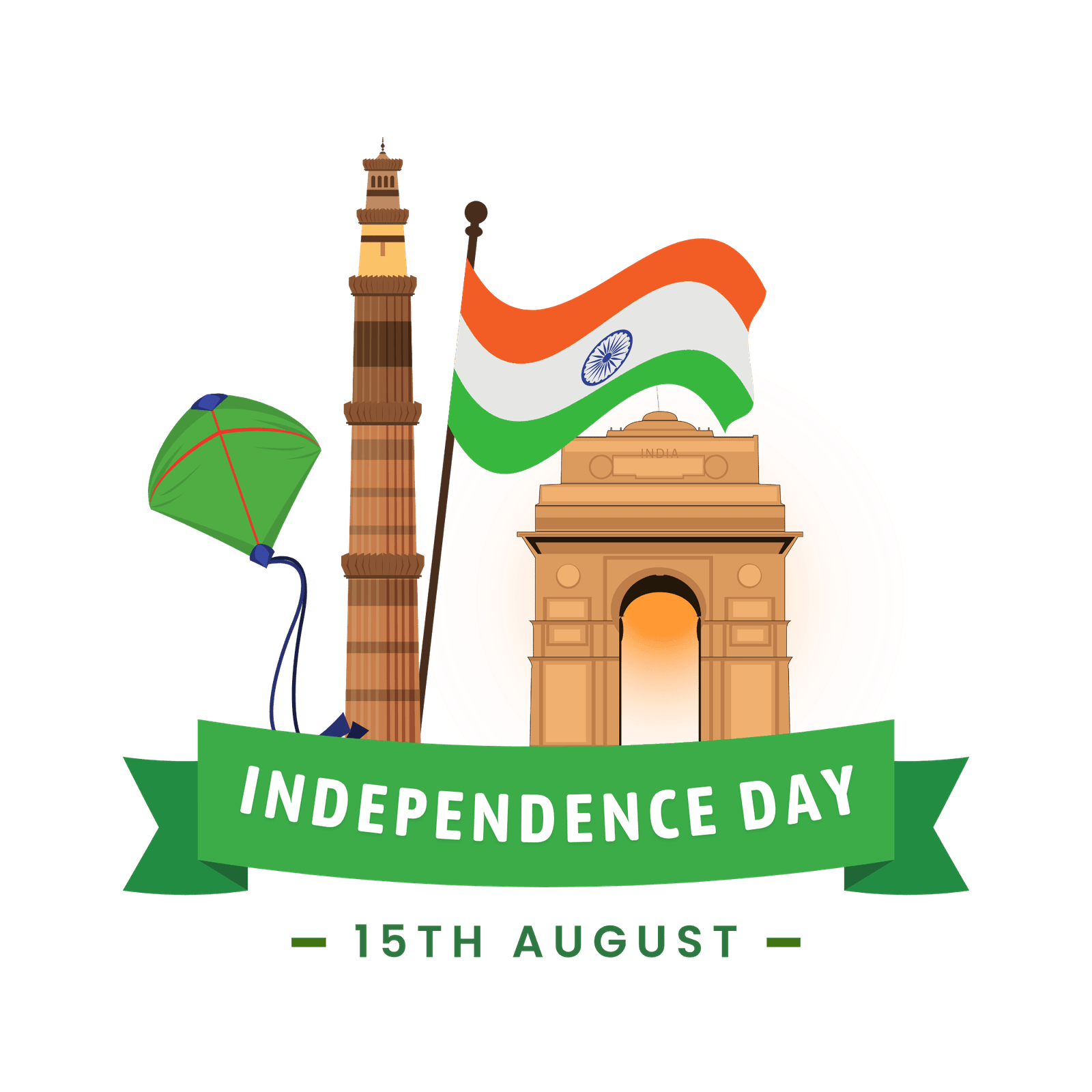 Happy Independence Day HD PNG