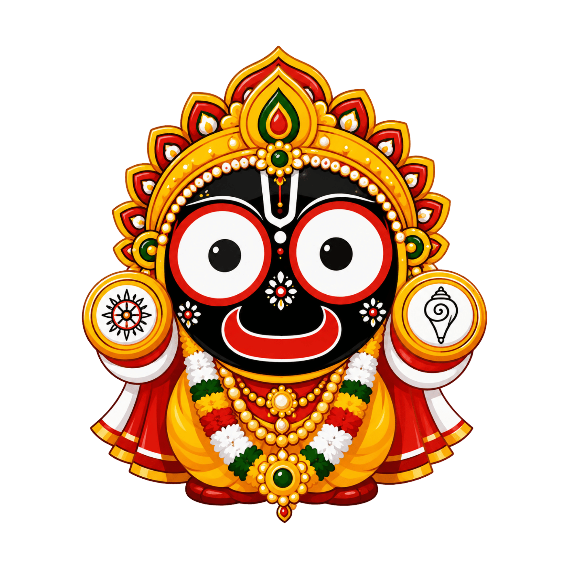 Jagannath Clipart PNG