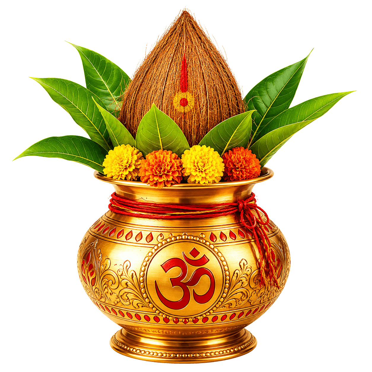 Kalash with Coconut PNG