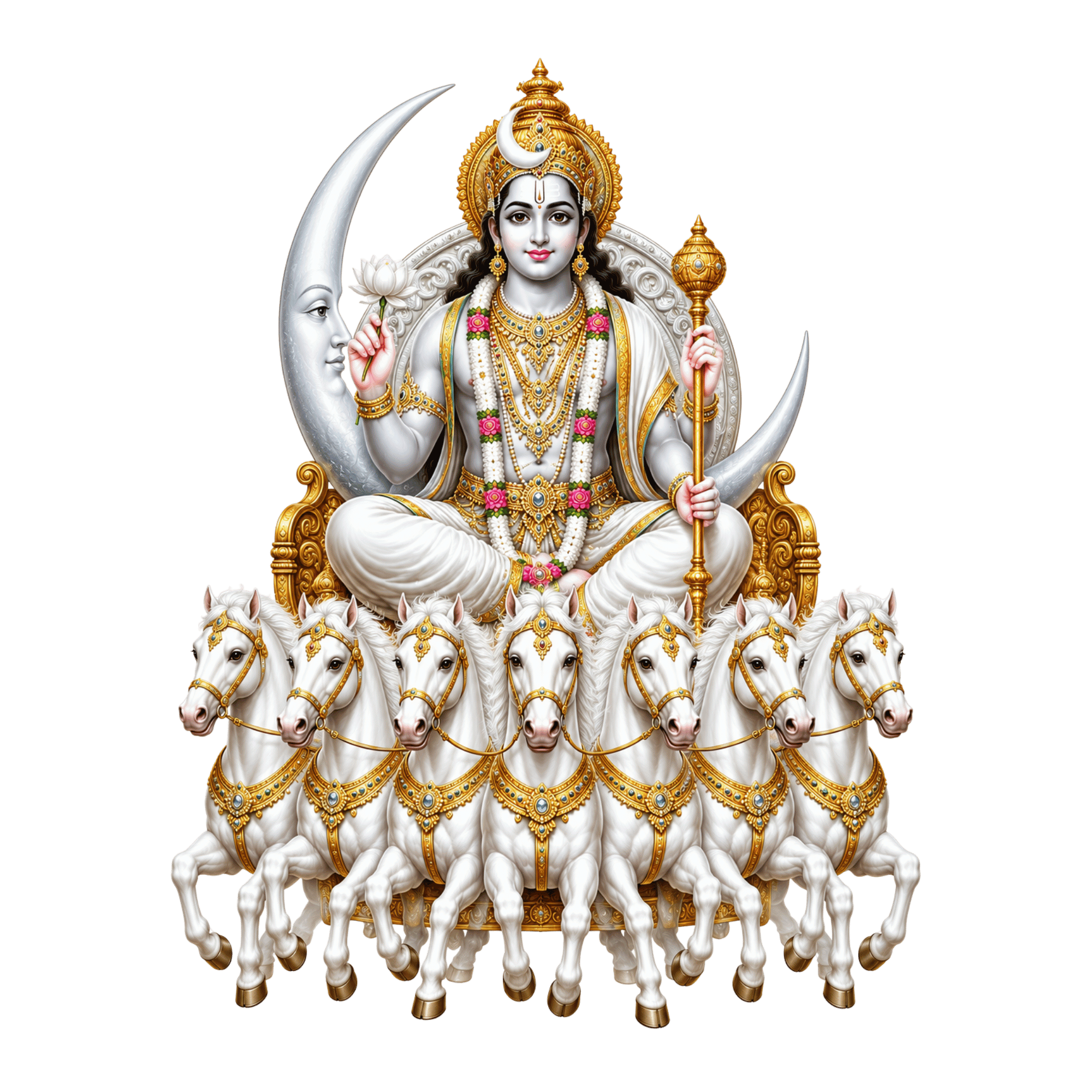Lord Chandra PNG
