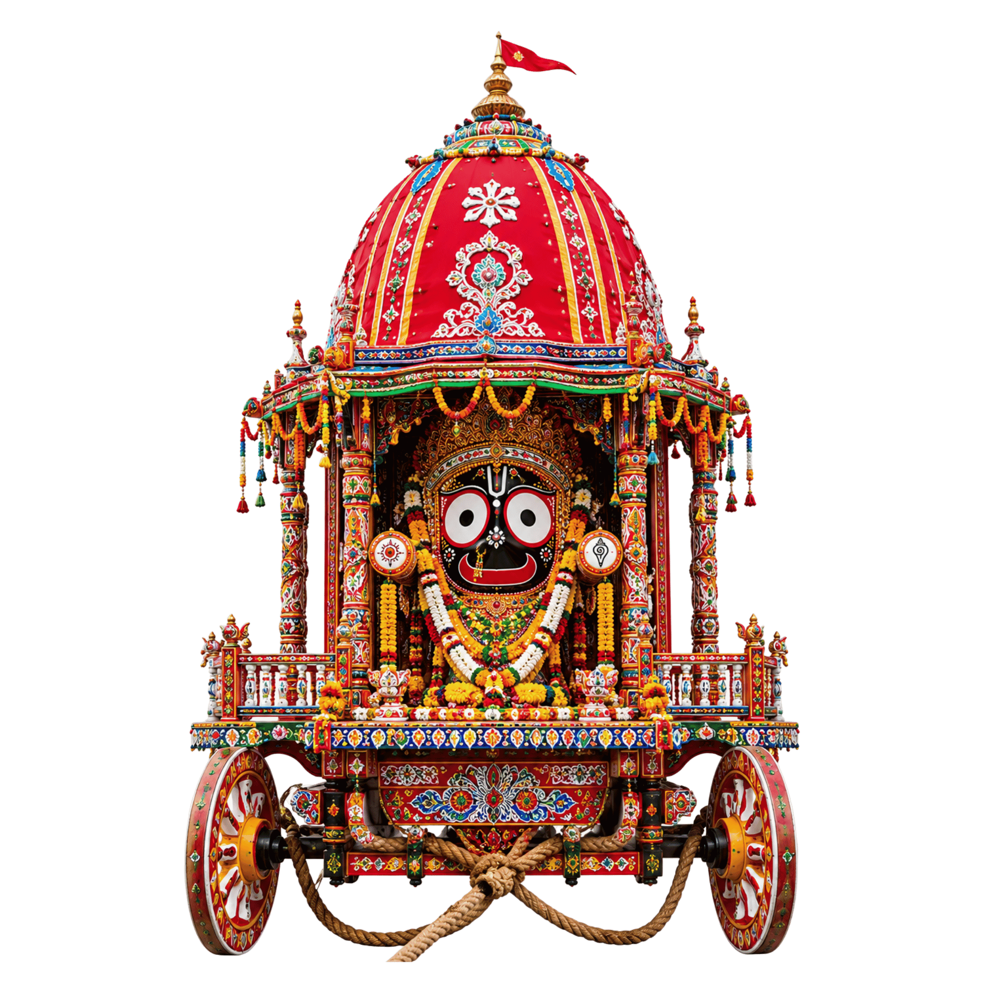 Lord Jagannath Rath PNG