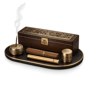 Luxury Incense Set PNG