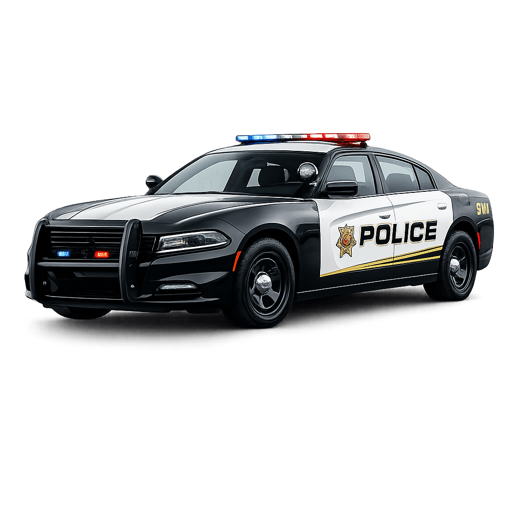 Cop Car PNG