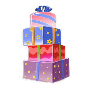 Birthday Gift Boxes PNG