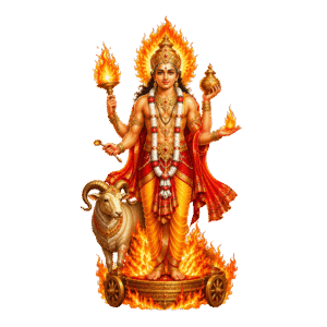Lord Agni Dev PNG