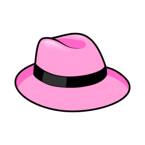 Pink Hat Vector PNG