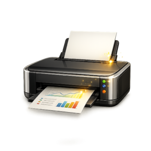 Golden Spark Printer Printing Chart PNG