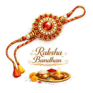 Happy Raksha Bandhan 2026 PNG