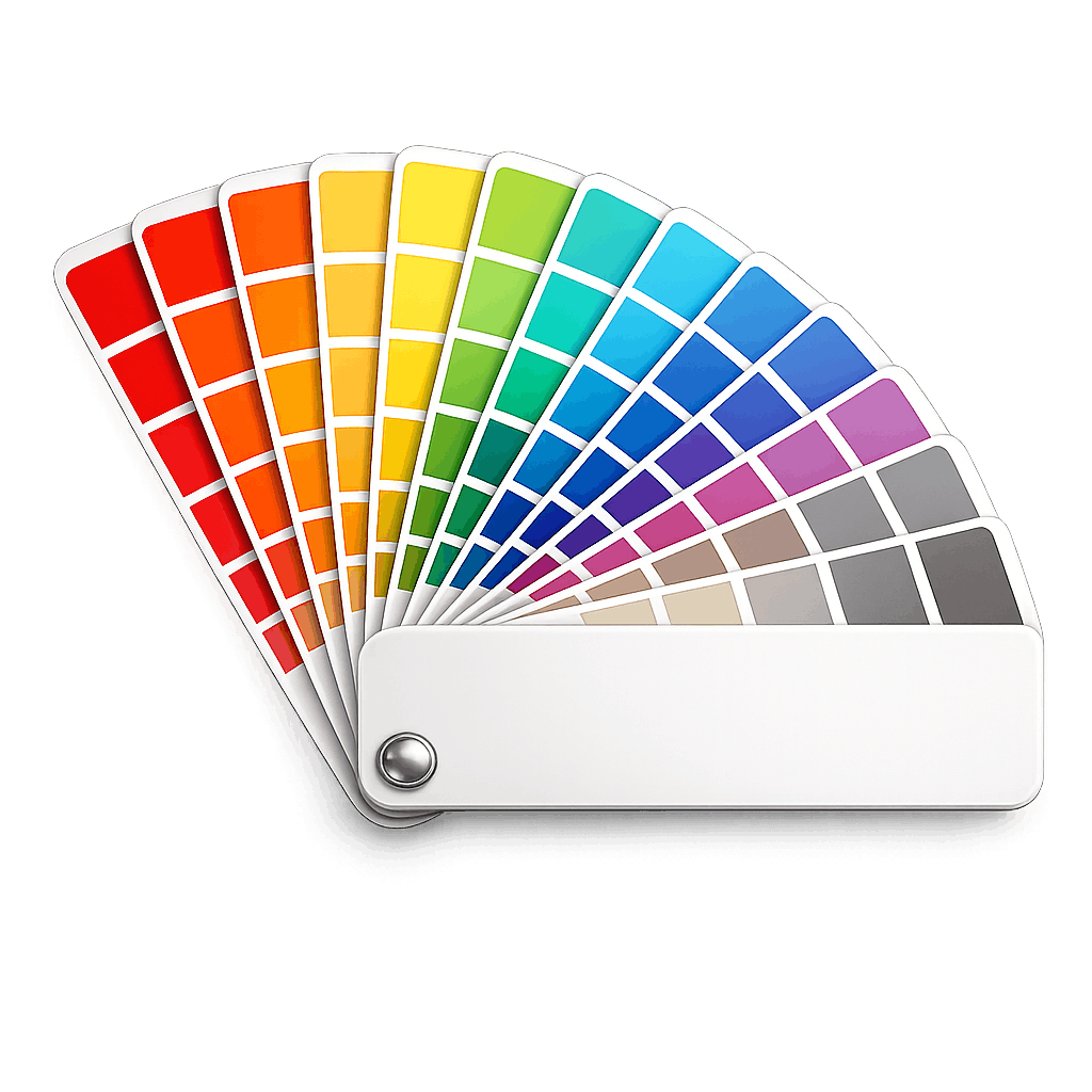 Color Palette Clipart PNG