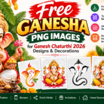 Free Ganesha PNG Images for Ganesh Chaturthi 2026 Designs & Decorations